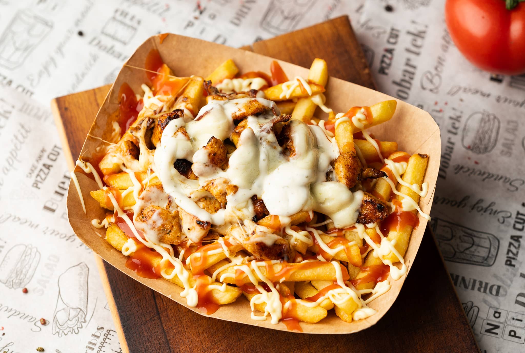 PHILLY chicken pomfrit (1) PHILLY chicken pomfrit 1